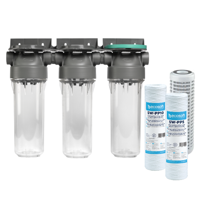 Filtrační pouzdra TRIPLEX 10" / 1"