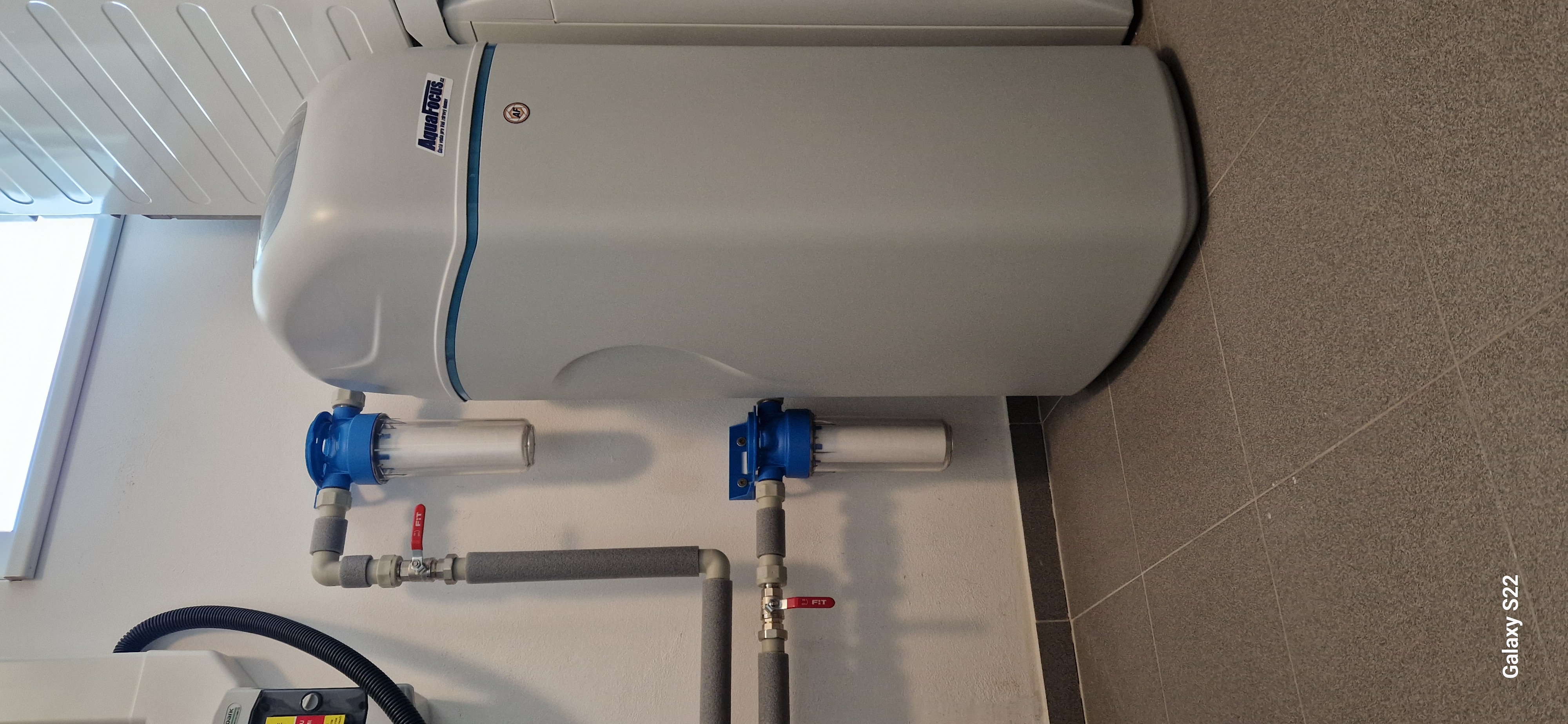 Změkčovač vody s aktivním uhlím SILVER ECO-RAF ZC482 