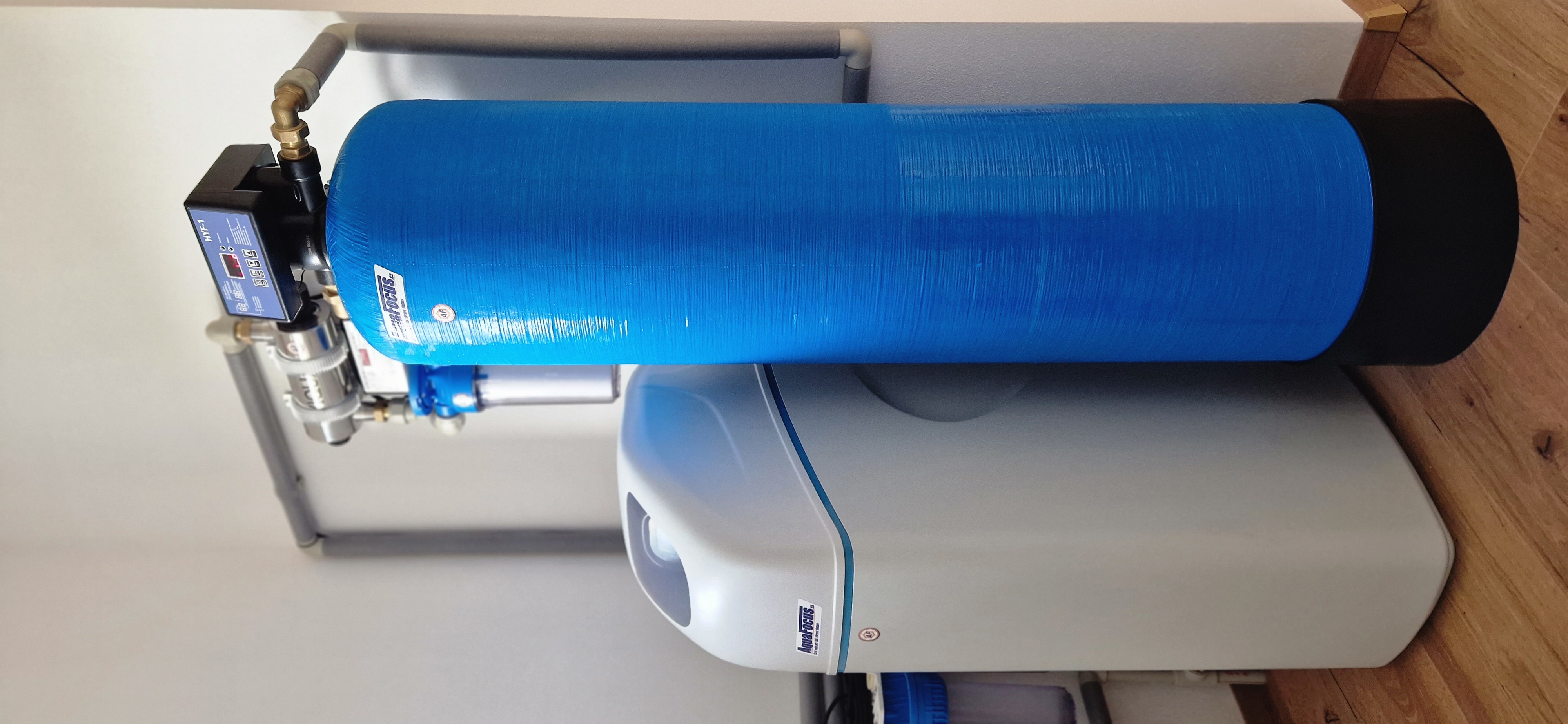 Automatický filtr na odstranění zákalu – ZeoPure ZZA7567-1+Automatický multifunkční filtr 5v1 s náplní ECOMIX SILVER ECO E2582-1+UV-VH150