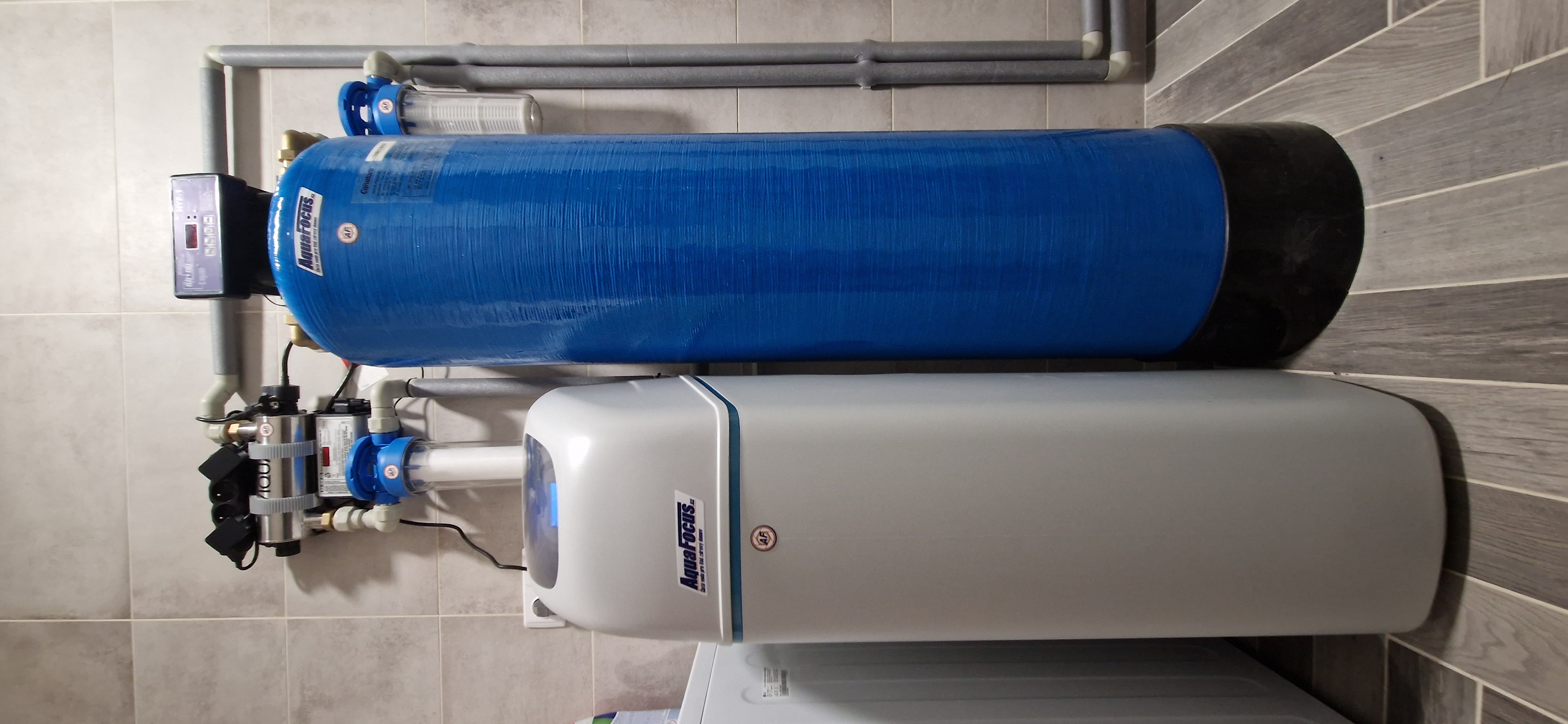 Automatický filtr na odstranění zákalu – ZeoPure ZZA7567-1+Automatický multifunkční filtr 5v1 s náplní ECOMIX SILVER ECO E2582-1+UV-VH150 
