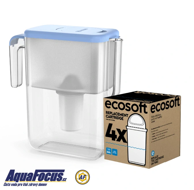Filtrační konvice Slim Blue 3,5 l + náhradní filtr pro Slim Blue 4 pack