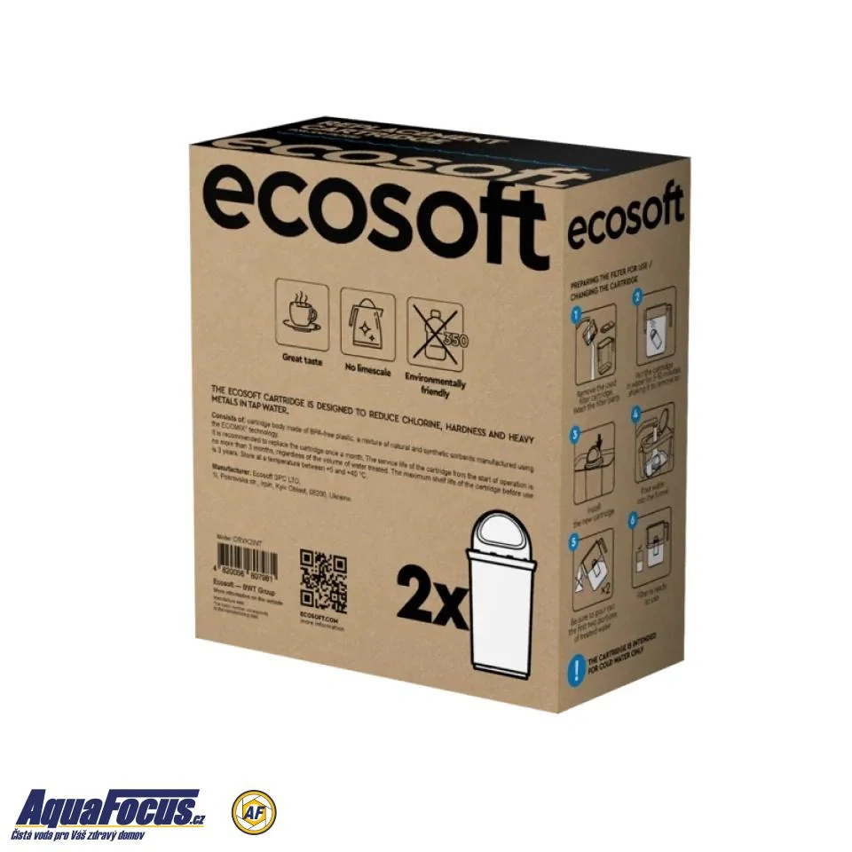 Náhradní filtr pro filtrační konvice Slim Blue 2 pack