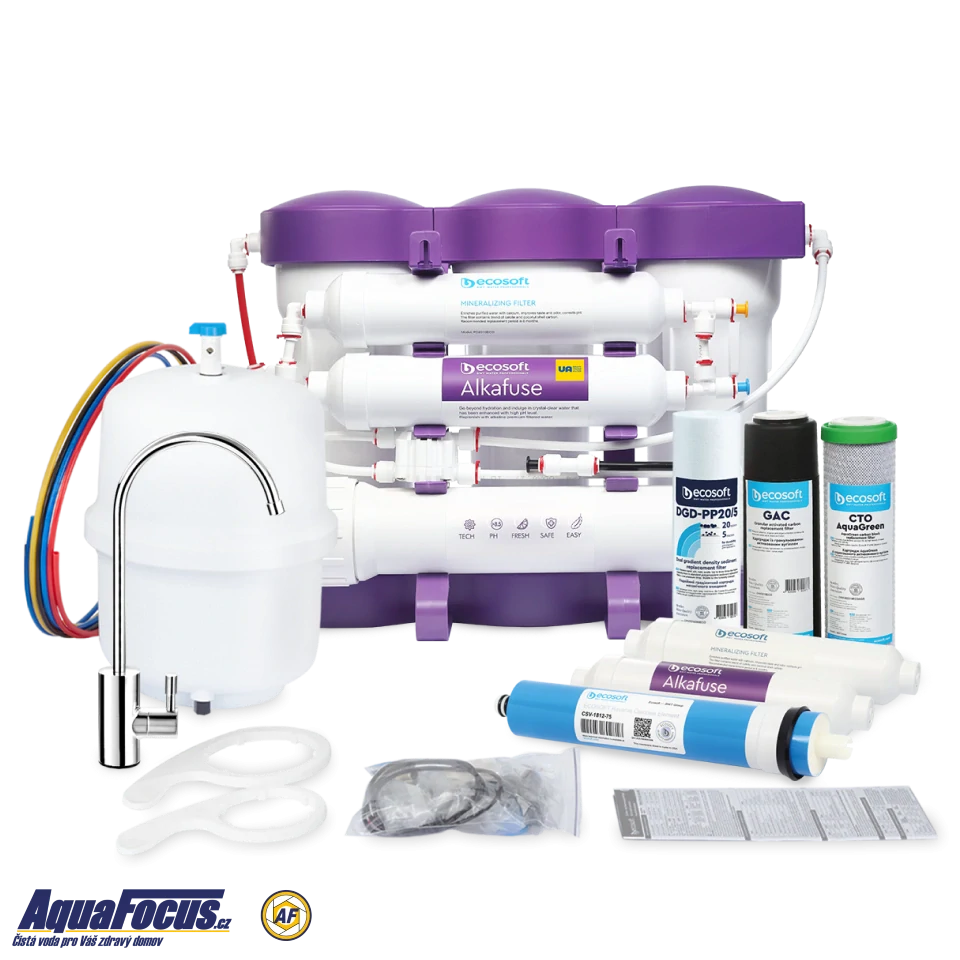 Reverzní osmóza s UV sterilizátorem ECOPURE Alkafuse