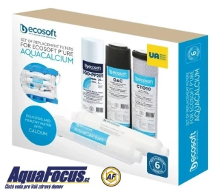 SET filtrů pro reverzní osmózu ECOPURE AquaCalcium
