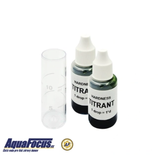 Tester na měření celkové tvrdosti vody – 2 x 15 ml