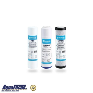 SET filtrů pro třístupňový kuchyňský filtr ECO-EC3