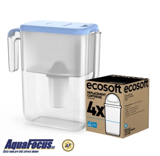 Filtrační konvice Slim Blue 3,5 l + náhradní filtr pro Slim Blue 4 pack